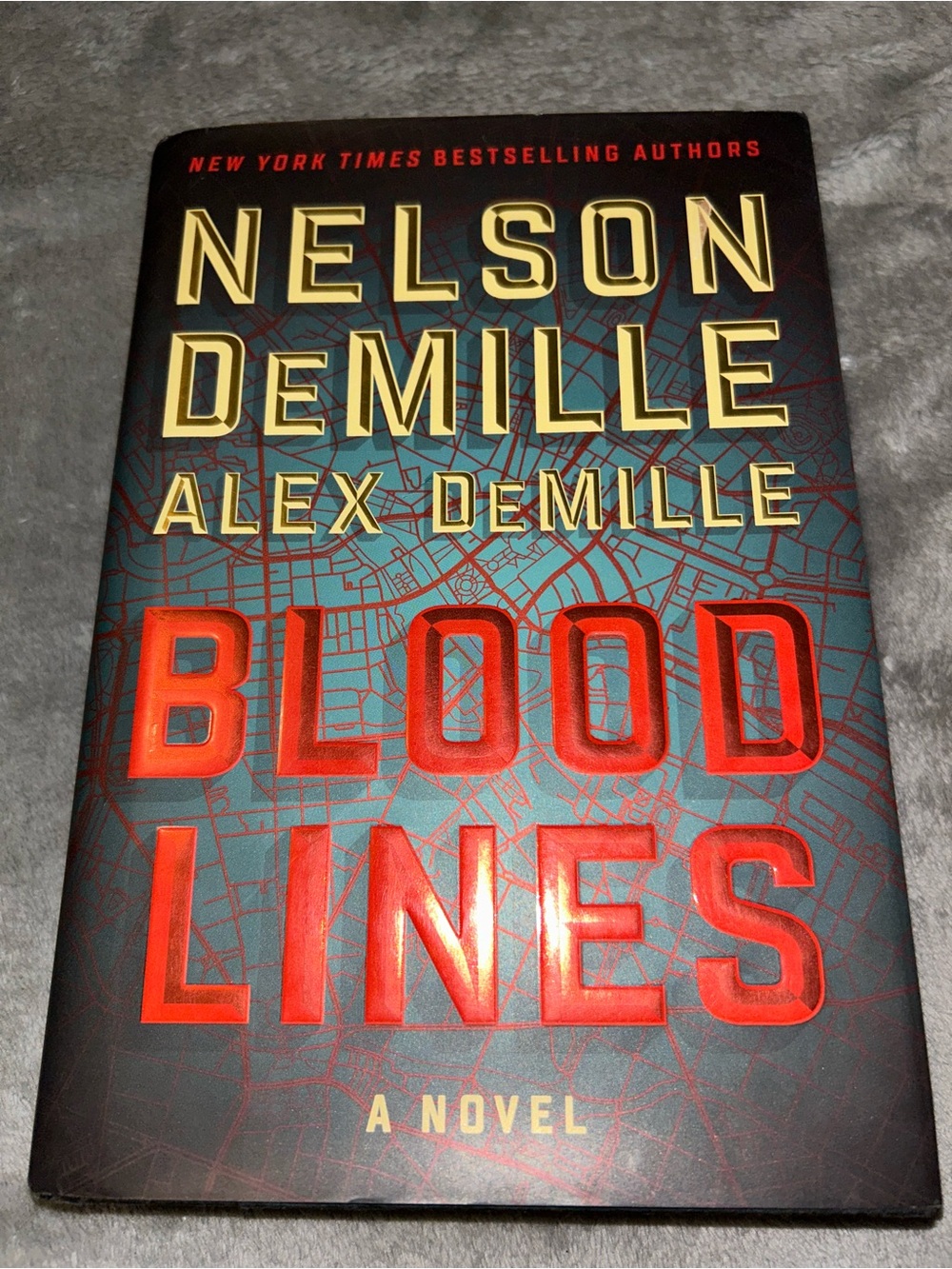 Blood Lines by Nelson DeMille & Alex DeMille, 2023, Hardcover